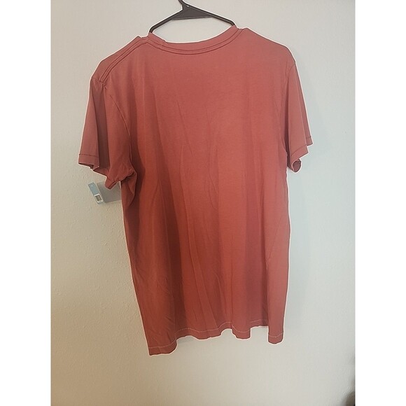 Margaritaville Shirt Mens Size Medium Peach Orange Color Graphic Shirt - Picture 7 of 8